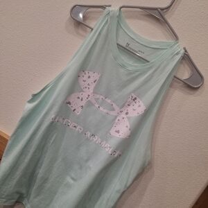 Under Armour Kids Light Green Tank Top